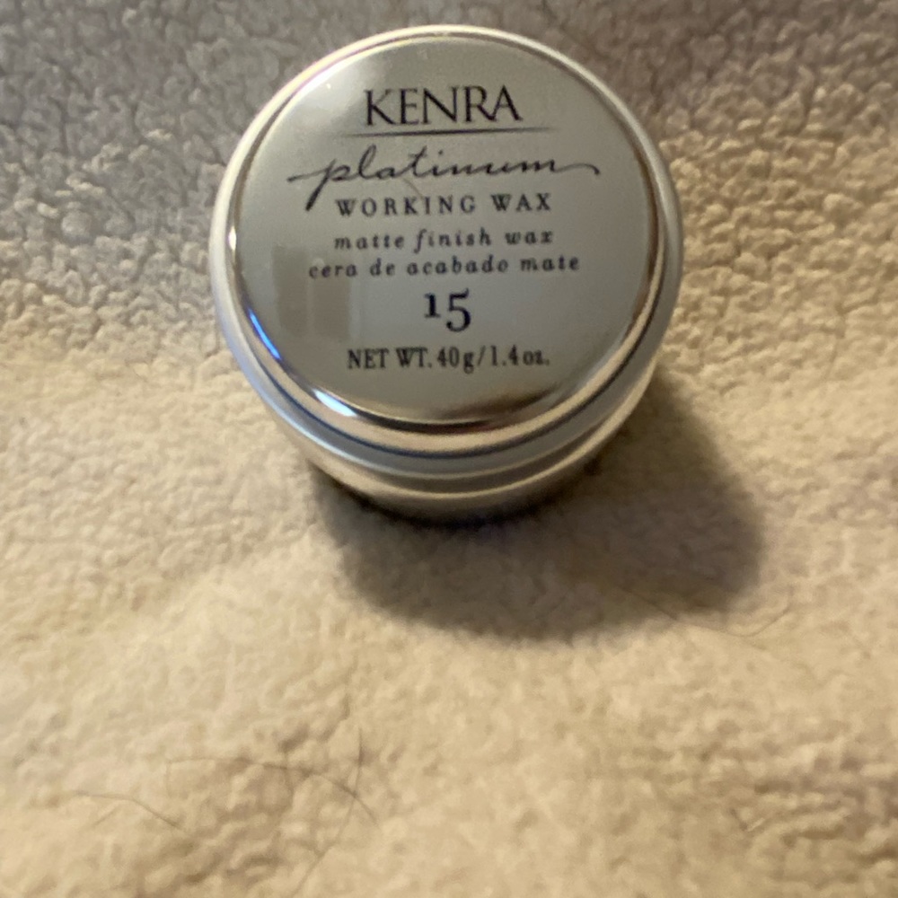 Kenra platinum  working wax #15 1.4 oz new unopened no box
